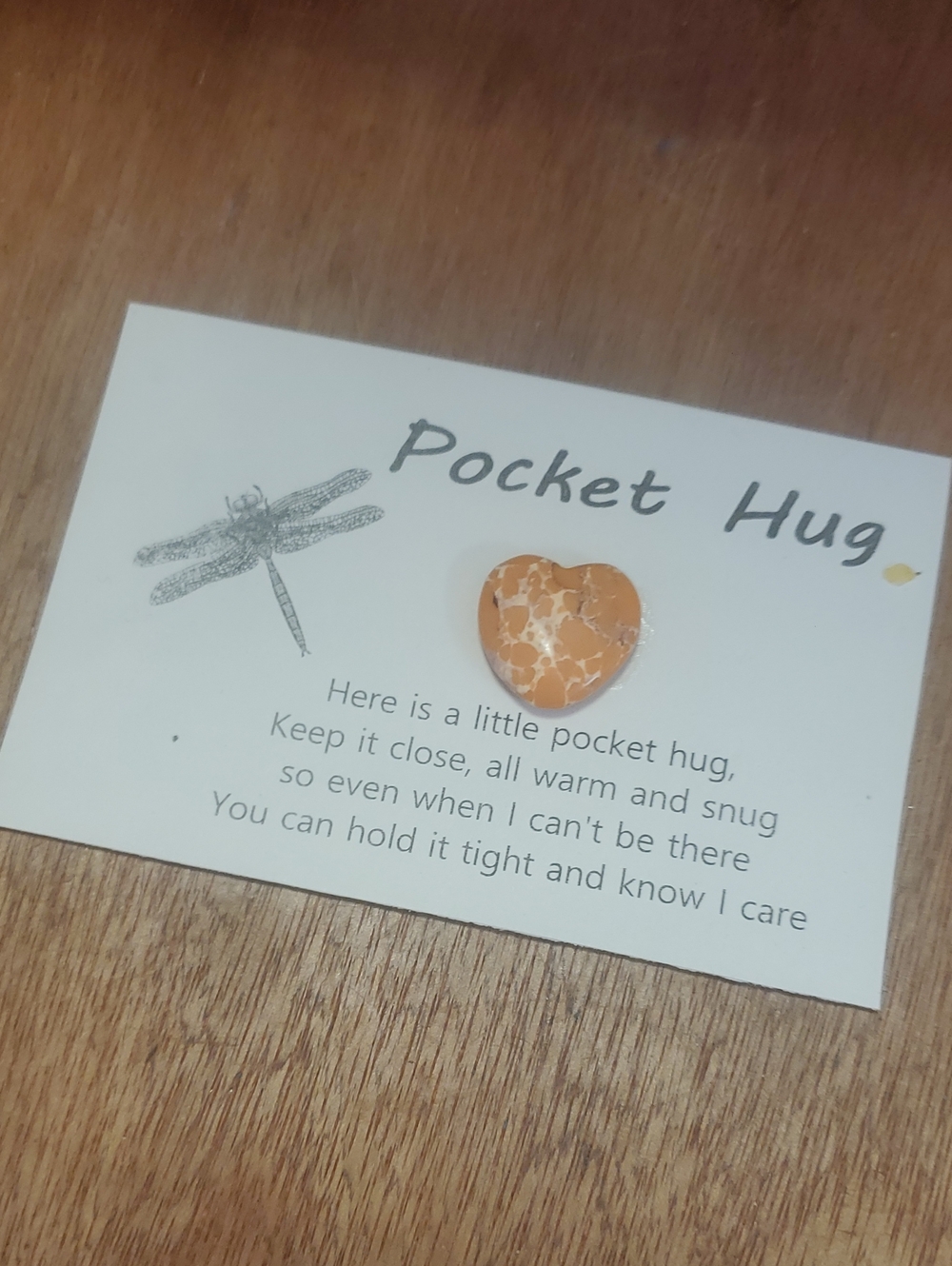 Natural Stone Pocket Hug D